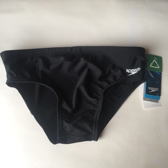 black speedo swimsuit men's